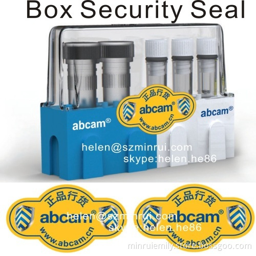 Custom Security Tamper Evident Protection Label Printing,ultra Destructible Stickers 